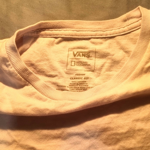 Vans White Long Sleeve Shirt - Picture 3 of 4
